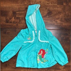Disney Store Ariel Little Mermaid Jacket – Size 4 – Aqua